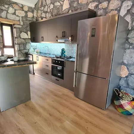 Βίλα Mitos , Uzum Baglari Ve Zeytinlikler Icinde Mini Bir Cennet Ve Tas Ev - дом мифы